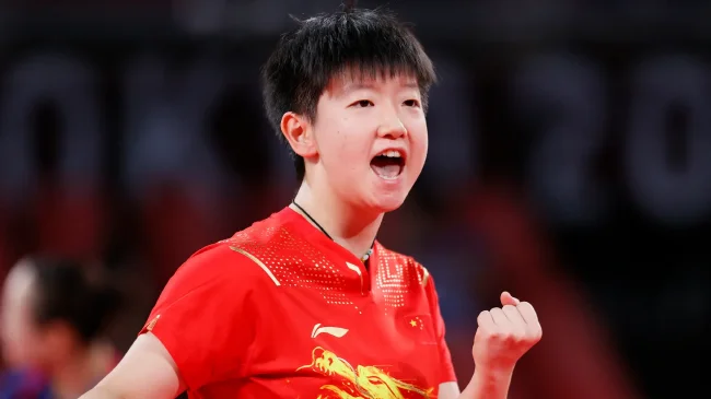 女子总总决赛  孙颖莎险胜张本美和 陈梦反转  早田希娜